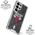 NBA Chicago Bulls Dark Rust Galaxy S25 Ultra Clear Case